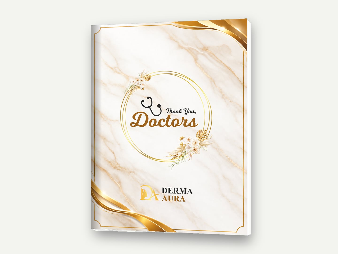 Derma Aura — Derma Aura — 'Beauty that begins Beneath the Surface' — Cover