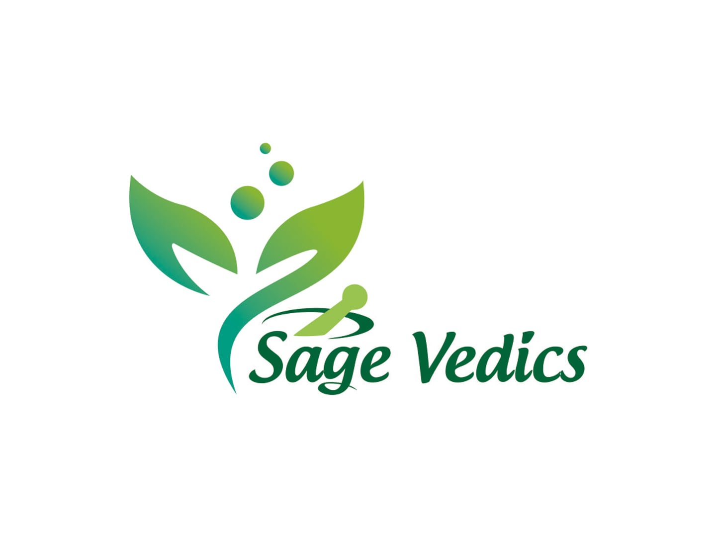 Sage Vedics — Ayurvedic brand identity — Logo designed and printed by Daffodil Design & Prints, Bengaluru