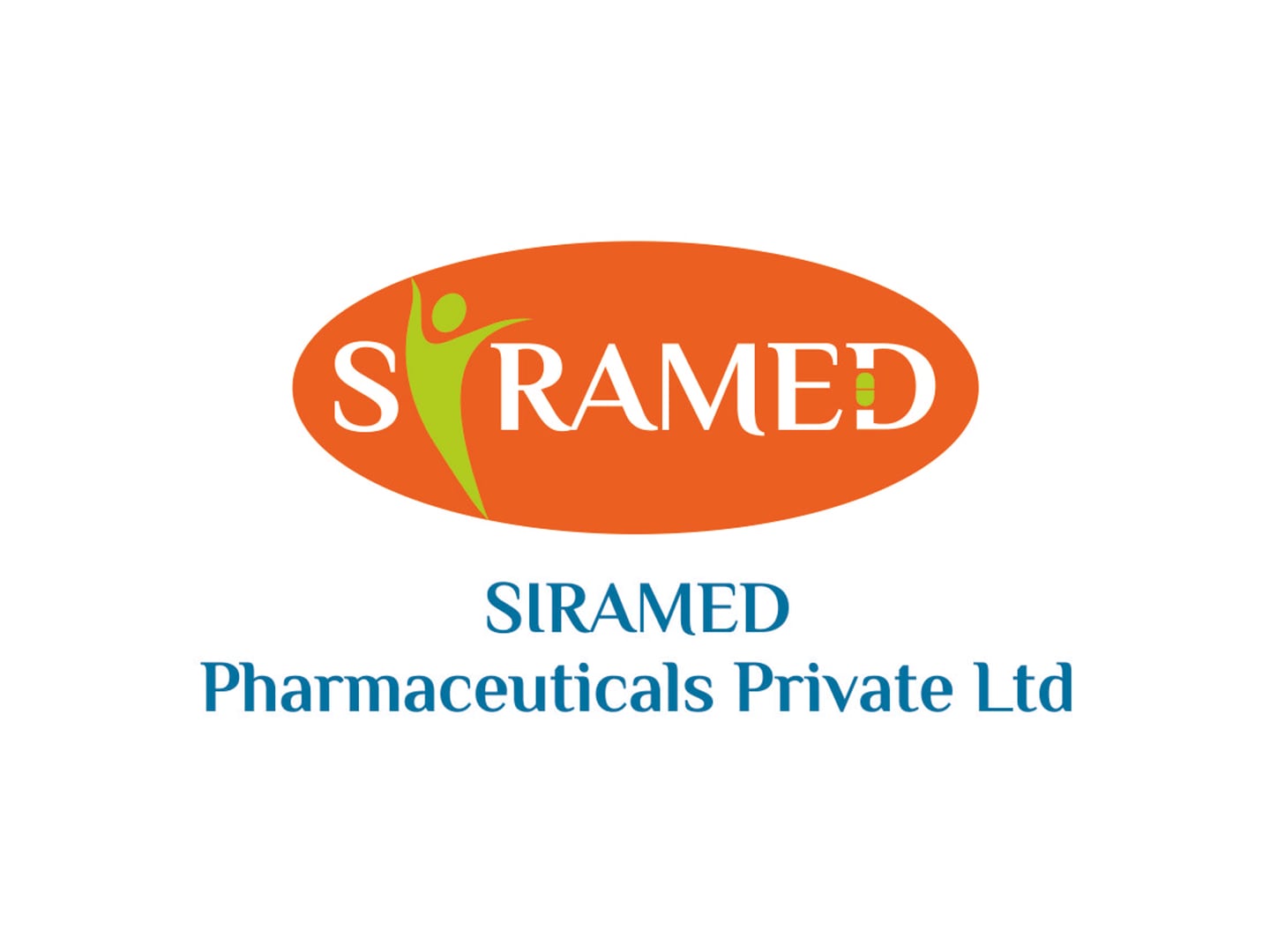 Siramed Pharmaceuticals — Corporate identity — Logo designed and printed by Daffodil Design & Prints, Bengaluru