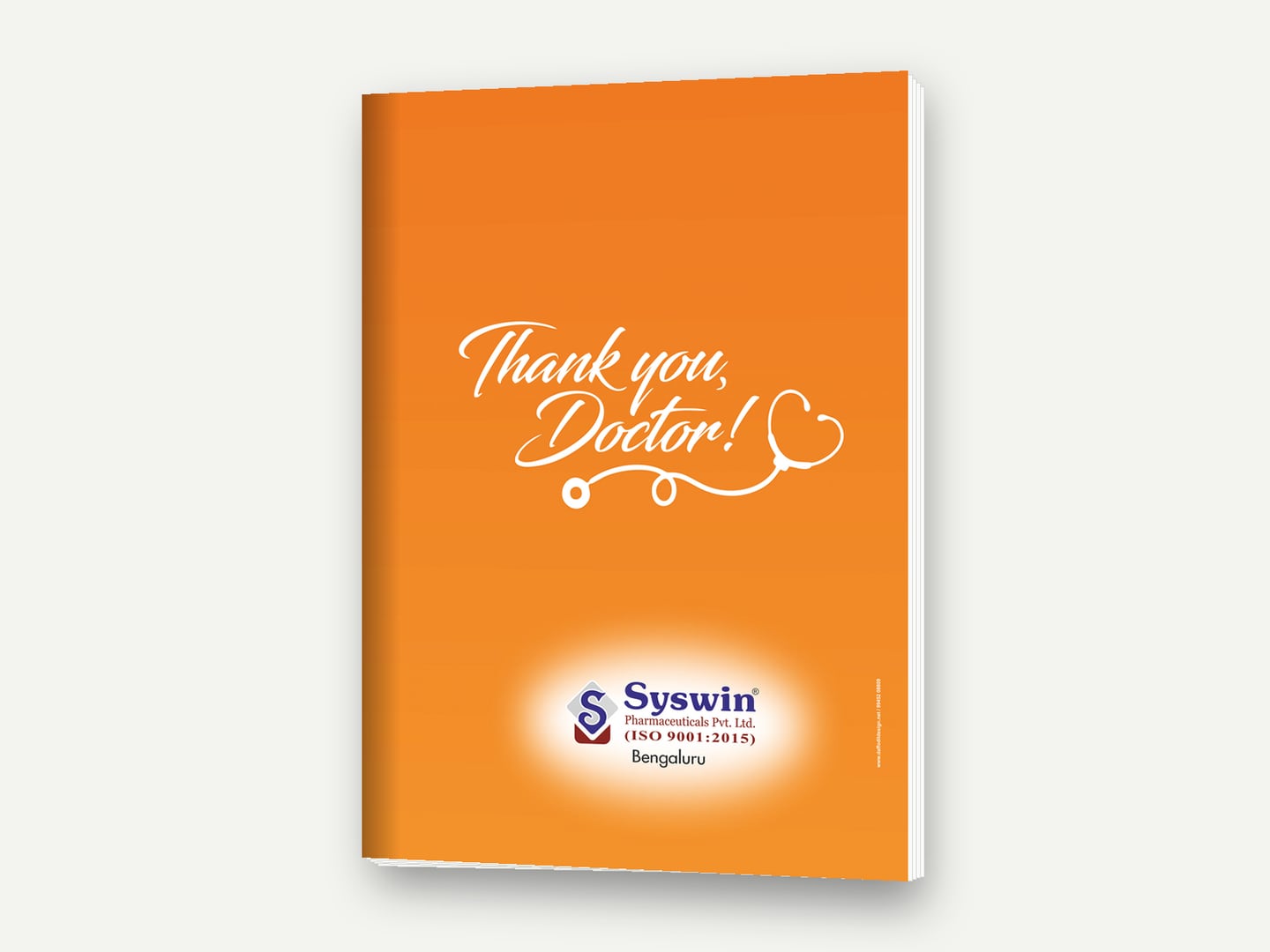 Syswin Pharmaceuticals — 'Synergising Saukhya, Together We Win' — 11 Years visual-aid cover — Cover