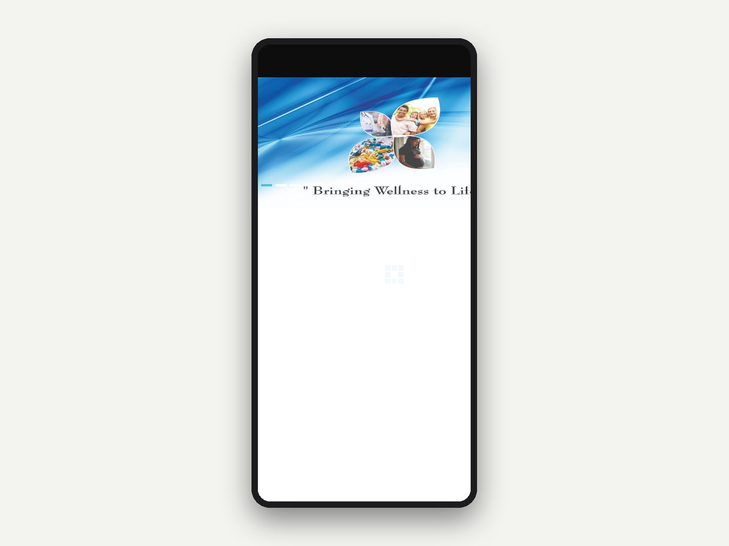 Throma Pharma — Website — mobile
