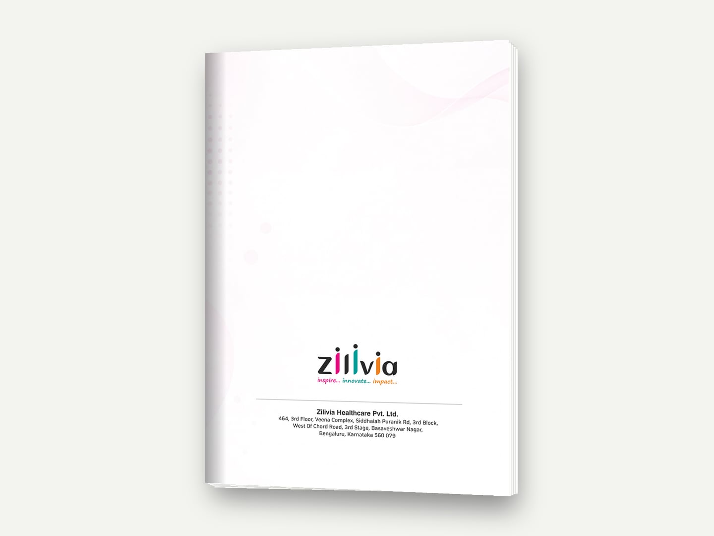 Zilivia Healthcare — Esteem — A division of Zilivia (visual-aid cover) — Cover